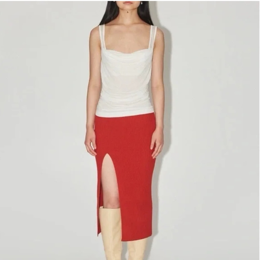 THE KNIT MIDI SKIRT